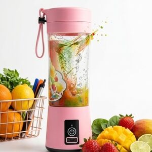 Portable USB Rechargeable Personal Blender - Pink